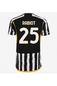 Fotbalové Dres Juventus Adrien Rabiot #25 Dámské Domácí Oblečení 2023-24 Krátký Rukáv